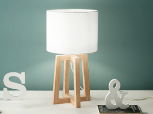 BERRY - Wooden table lamp _ Fan Europe Lighting